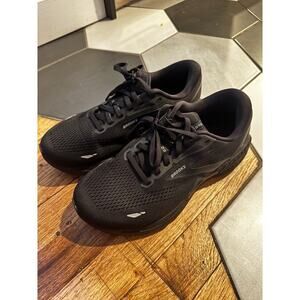 Brooks Adrenaline GTS 23 black 8 2E extra wide running athletic shoes sneakers